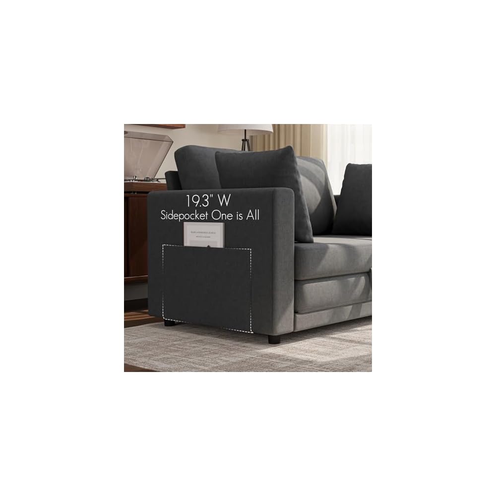 Txtin's 51" Loveseat Sleeper Sofa Bed Convertible Sofa Bed for Small Space