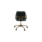 Acme Siecross Office Chair in Emerald Green Leather