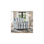 Folral Accent Chairs Set of 2, Comfy Reading Armchair, Beige