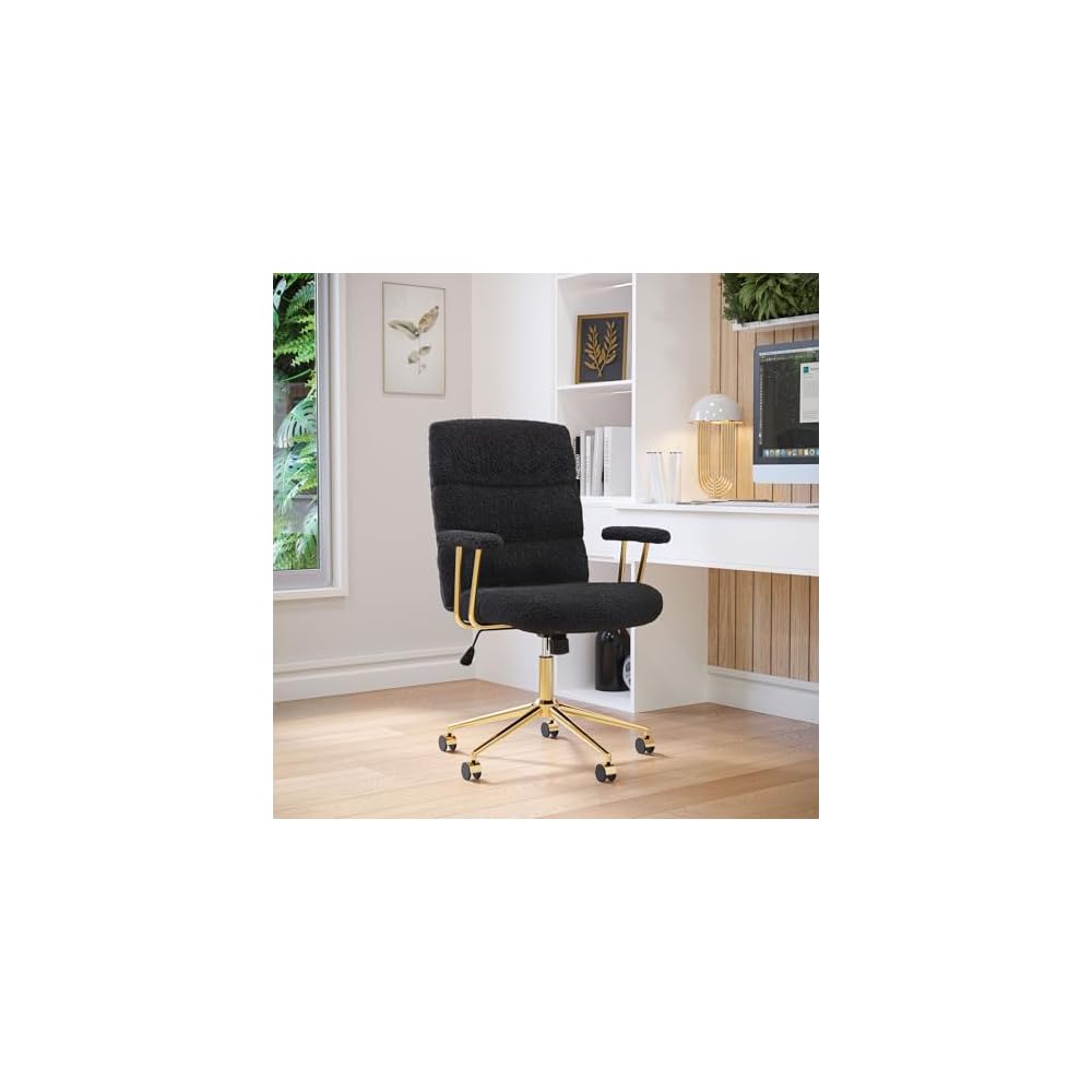 Chair Simple Modern Home Office Desk Chairs Comfy Wide Office Chair Office Comfy Office Chair Chair Office for Home, Bedroom, Study, Dorm, Student