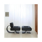 Modern Minimalist Recliner Chair – Comfortable, Stylish Lounge & Reading Chair for Living Room Black Chair