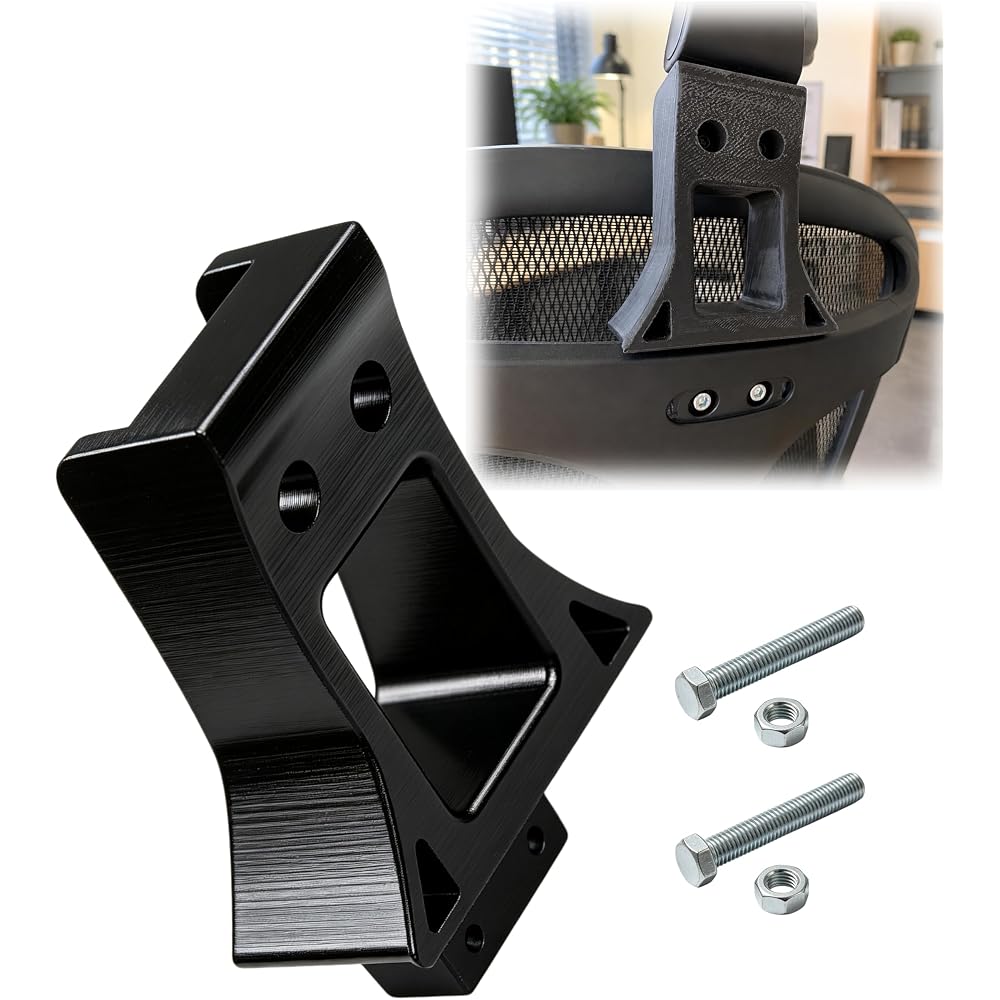 Headrest Riser Extension Adapter for Office Chair Comfort Upgrade Compatible with Sihoo Doro C300 Headrest Height Adjustment for Home Office Desk Setup